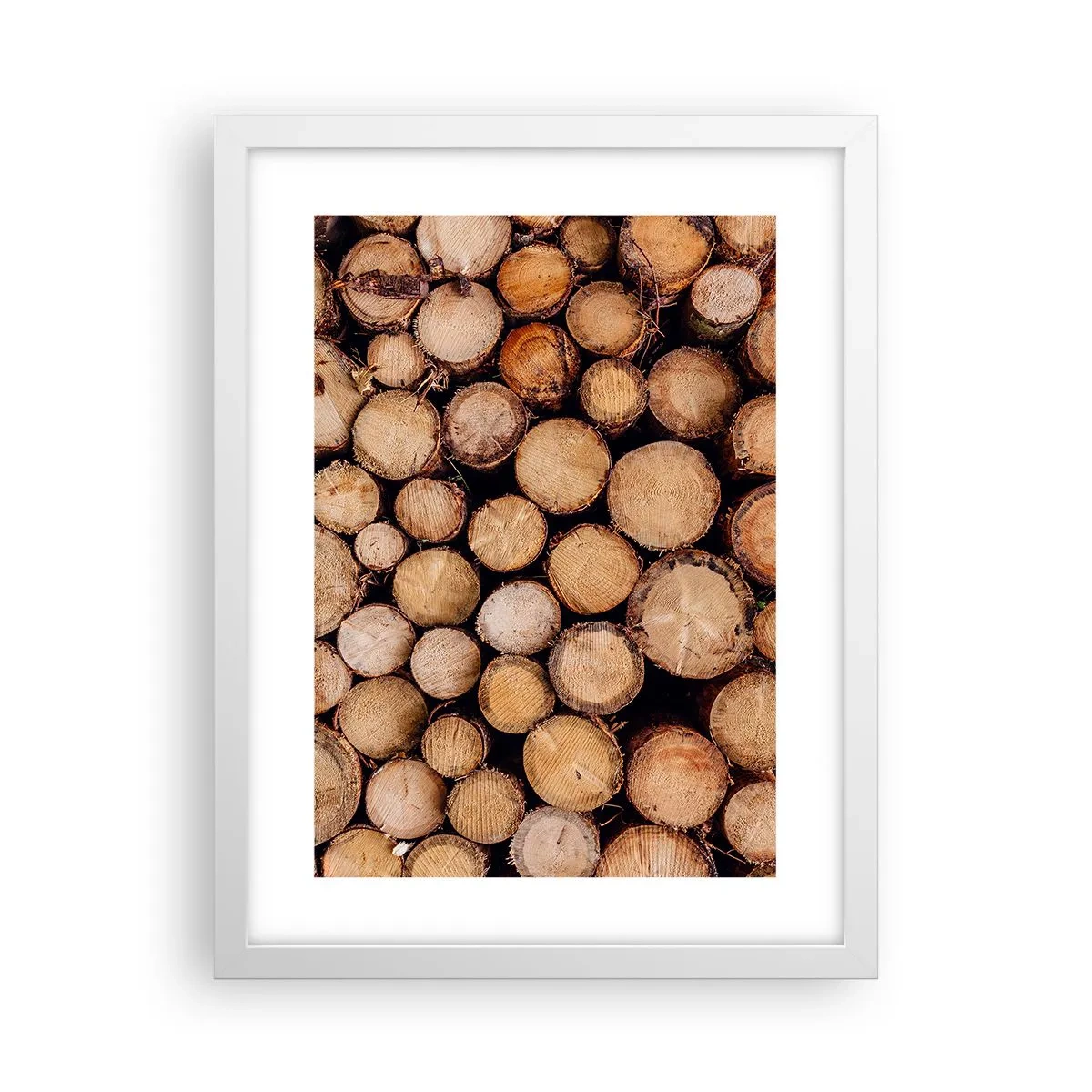 Plakat w białej ramie - Nowy początek - 30x40 cm