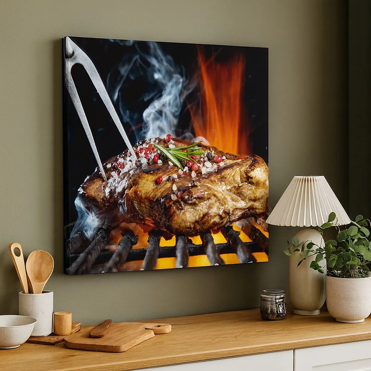 Obraz na płótnie - Soczyste i wonne - 30x30 cm