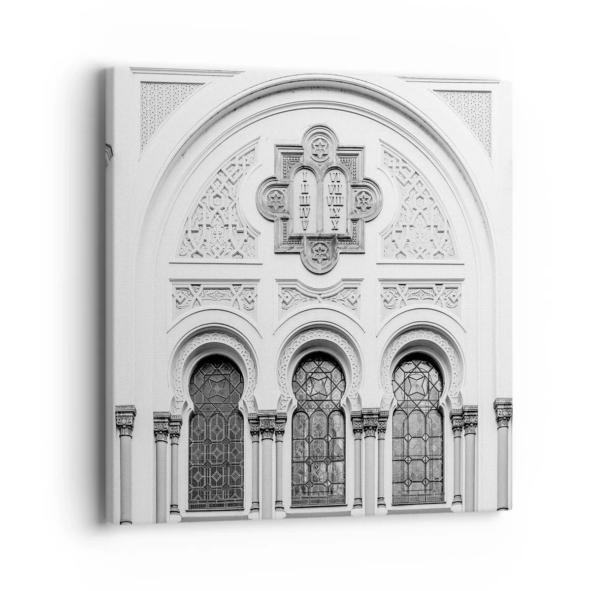 Obraz na płótnie - Na pograniczu kultur - 40x40 cm