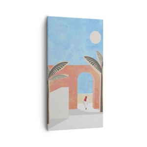 Obraz na płótnie - Arabski dzień - 55x100 cm