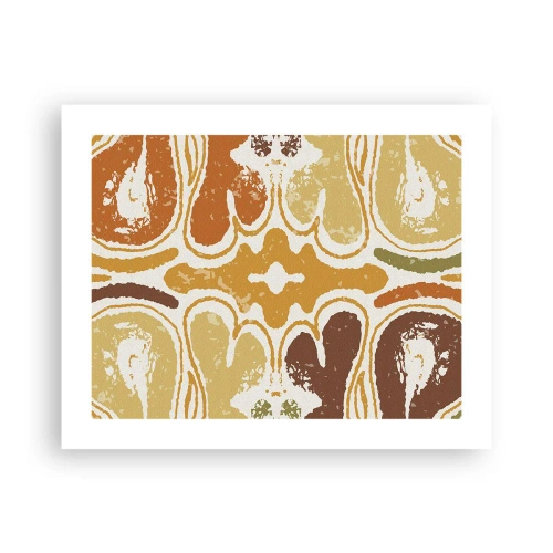 Plakat - Abstrakcja sentymentalna - 50x40 cm