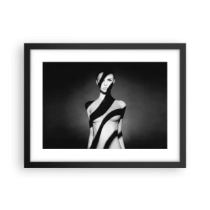 Plakat w czarnej ramie - W blasku i w cieniu - 40x30 cm