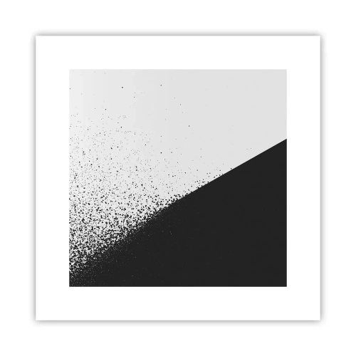 Plakat - Coraz szybciej, coraz więcej - 30x30 cm