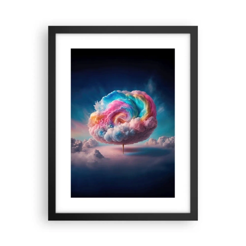 Plakat w czarnej ramie - Sen o wesołym miasteczku - 30x40 cm