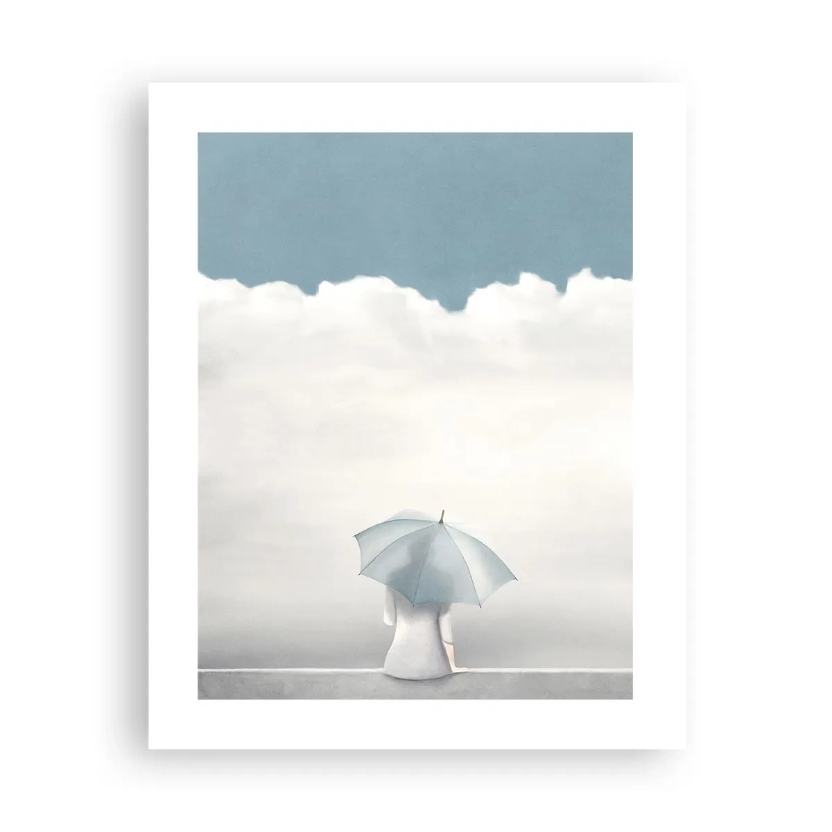 Plakat - Na krawędzi jawy i marzenia - 40x50 cm