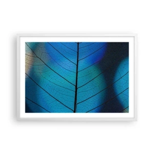 Plakat w białej ramie - Misterna budowa - 70x50 cm