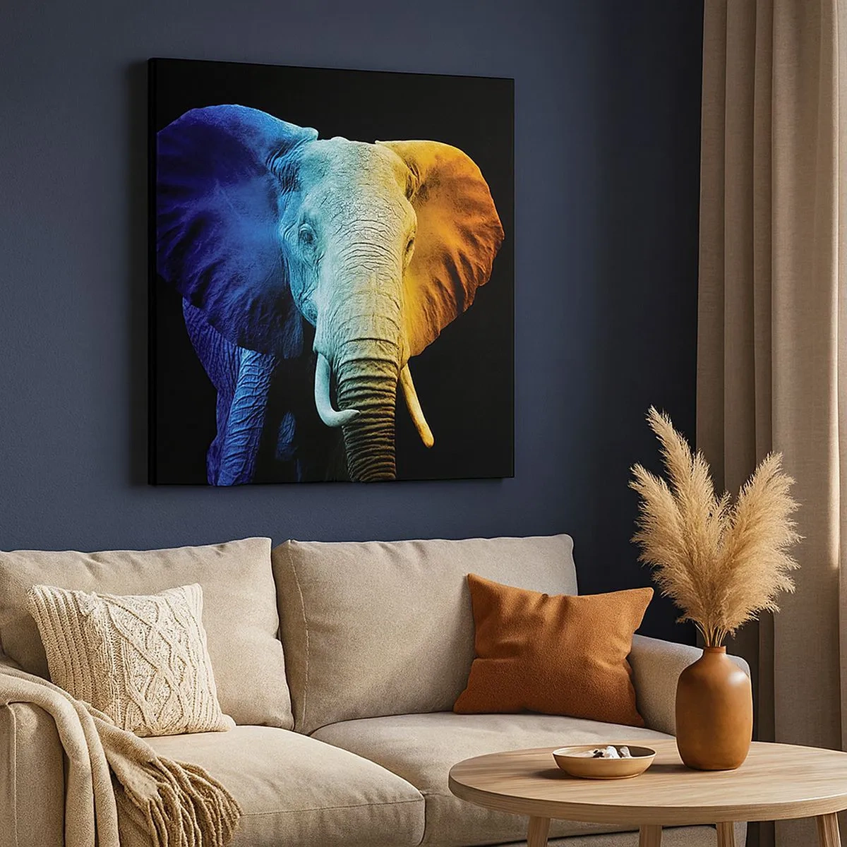 Obraz na płótnie - Ekscentryk, nie dziwak - 30x30 cm