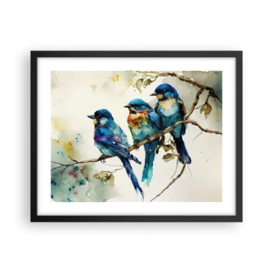 Plakat w czarnej ramie - Obraził się? - 50x40 cm