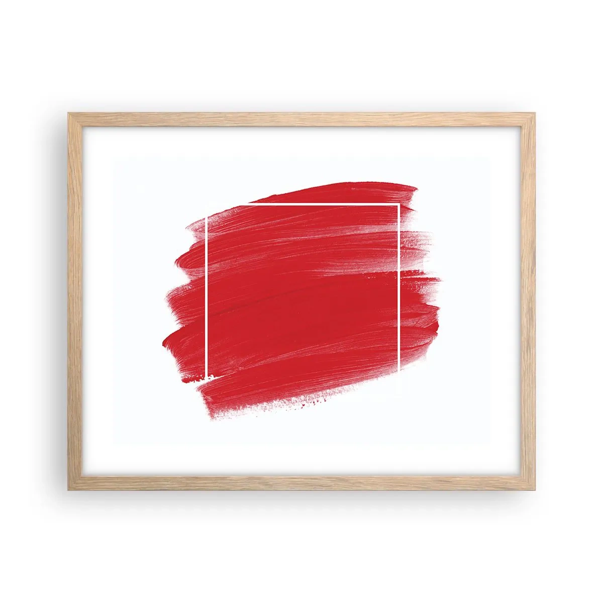 Plakat w ramie jasny dąb - Poza ramą - 50x40 cm