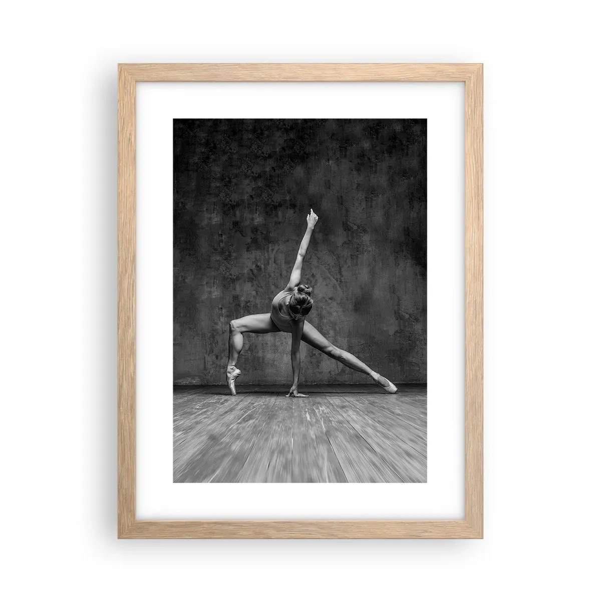 Plakat w ramie jasny dąb - Ideał równowagi - 30x40 cm