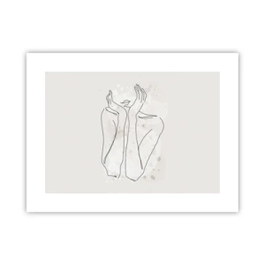 Plakat - Rozmarzona chwila - 40x30 cm