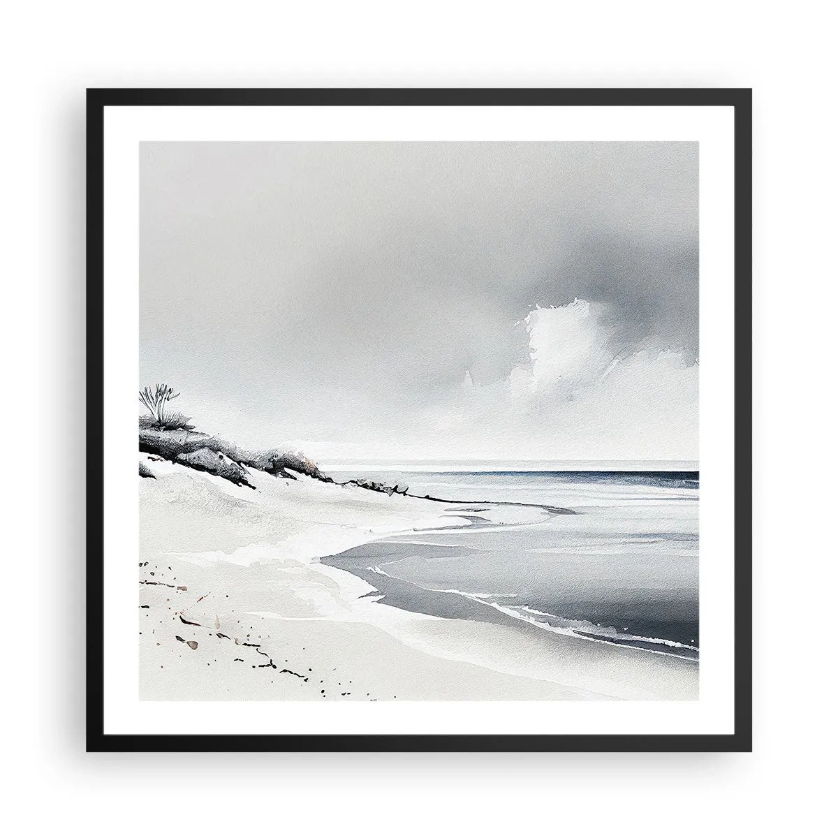 Plakat w czarnej ramie - Od zawsze razem - 60x60 cm