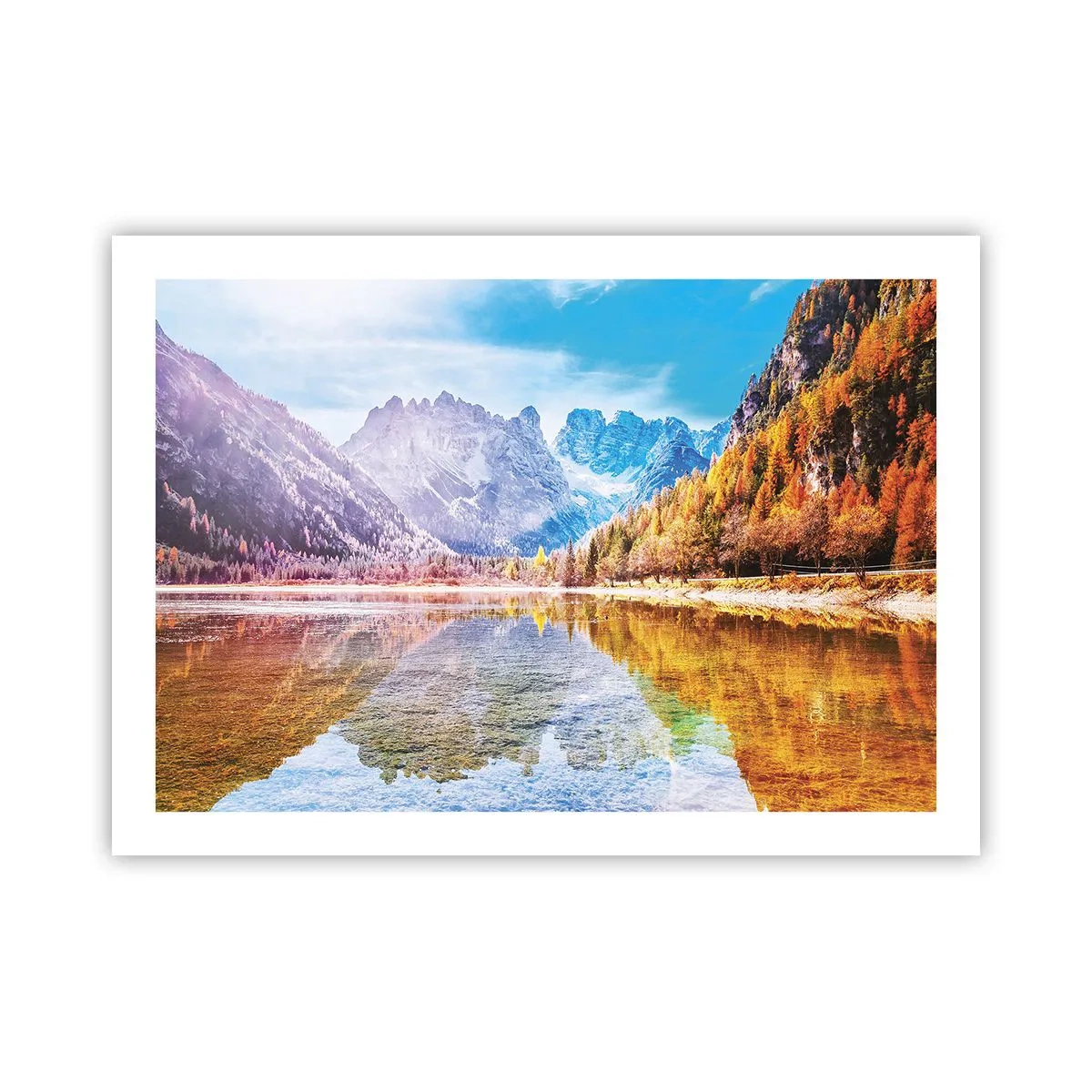 Plakat - A w górach już jesień - 70x50 cm
