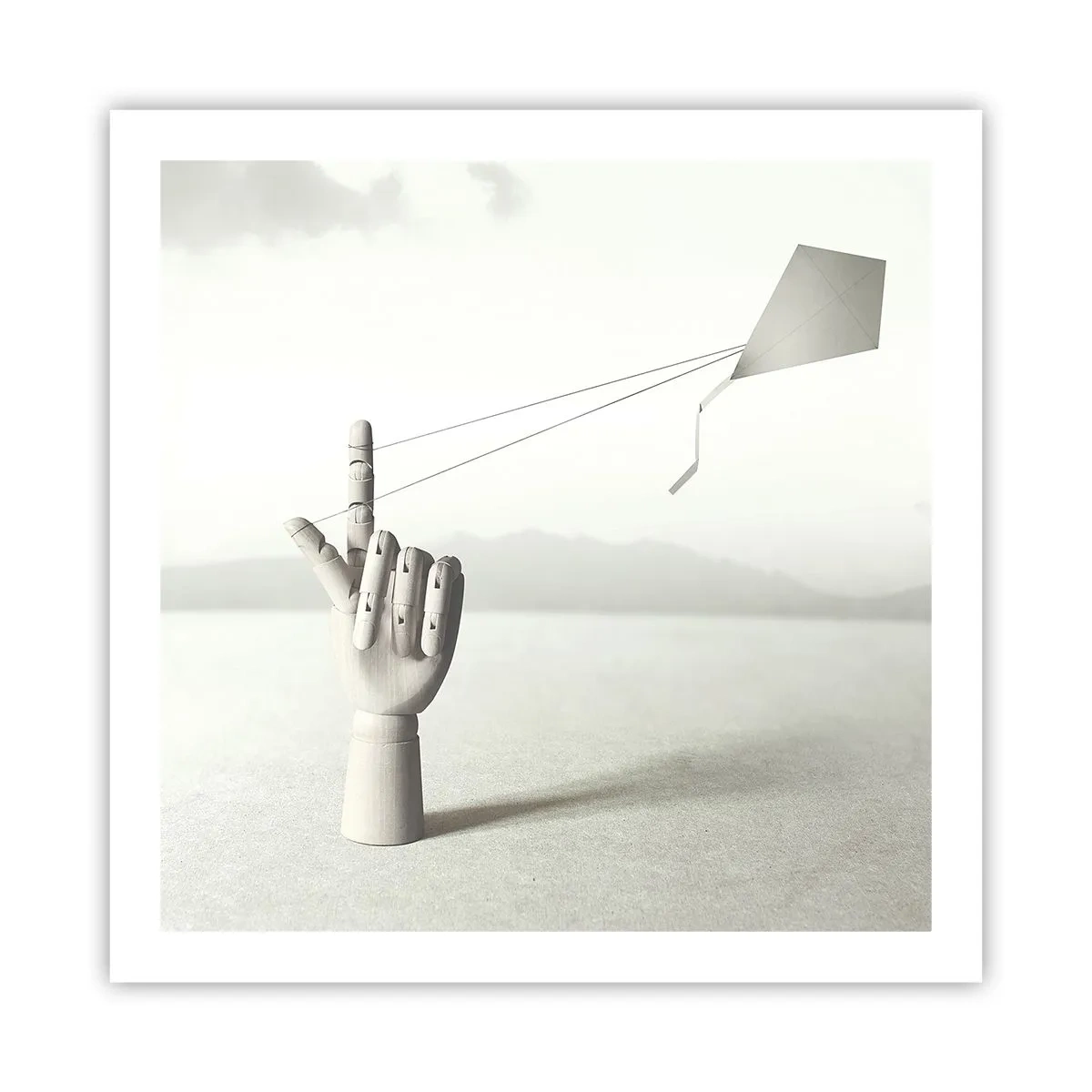 Plakat - Próba sił - 60x60 cm
