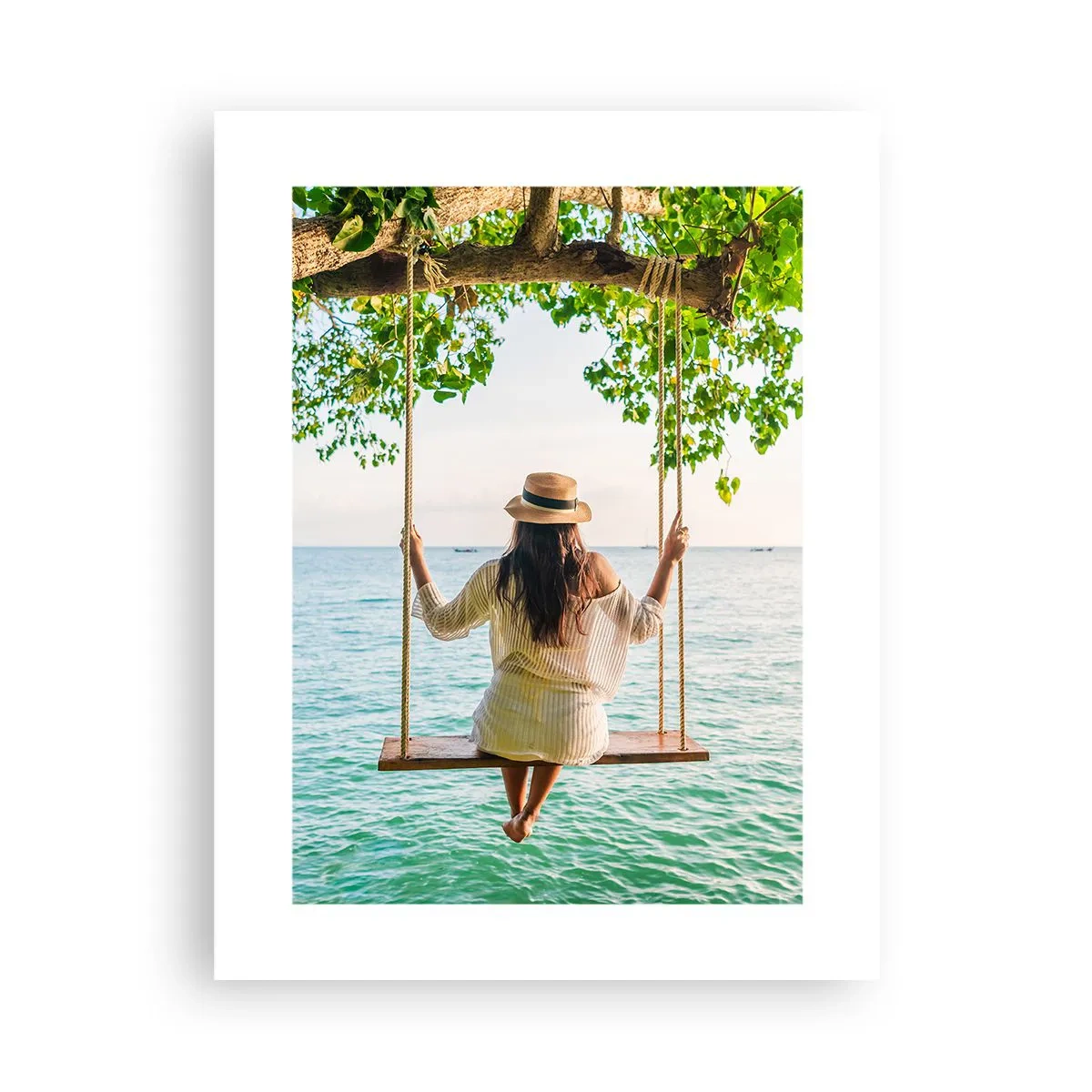 Plakat - Życie jest piękne - 30x40 cm