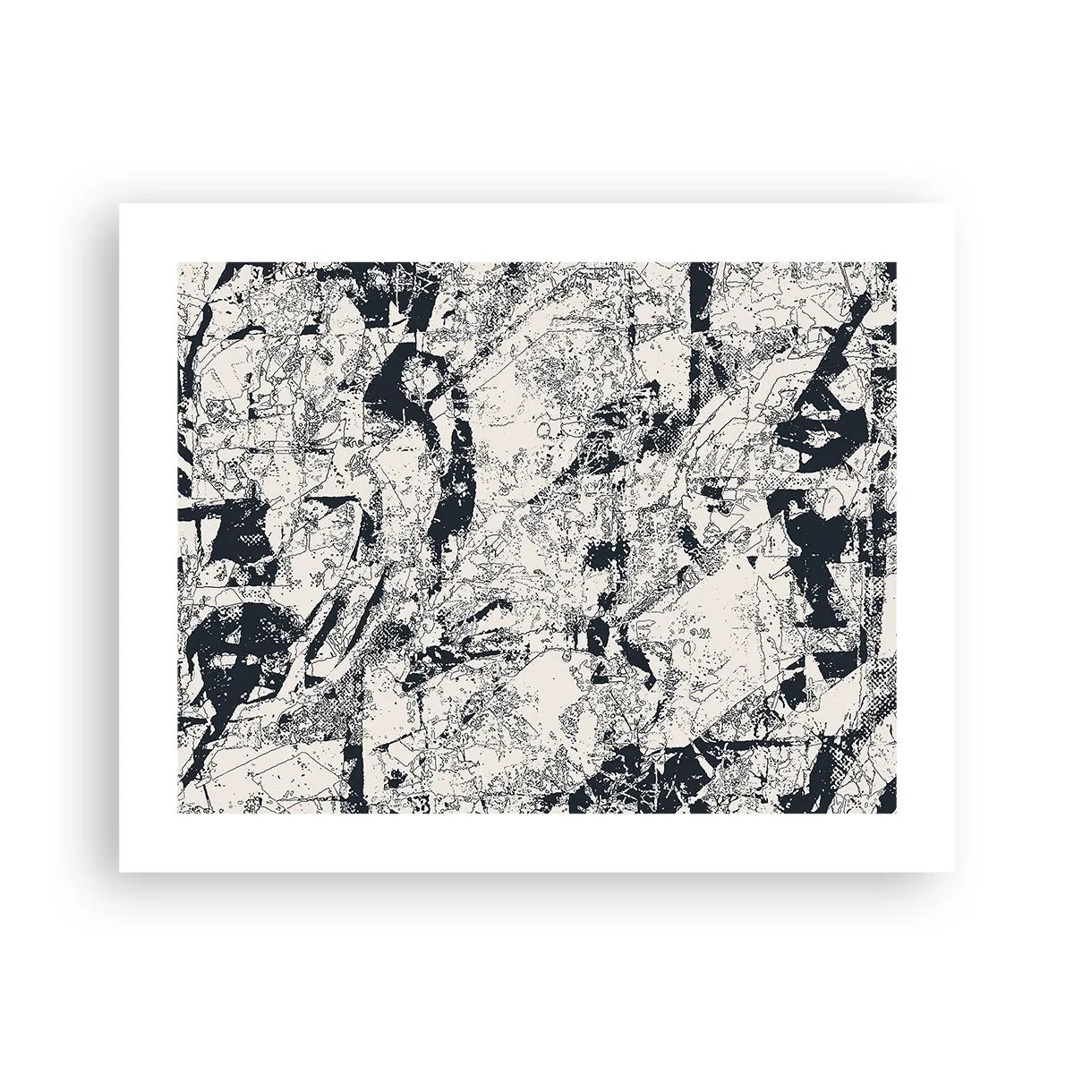 Plakat - Przenikanie przeciwieństw - 50x40 cm