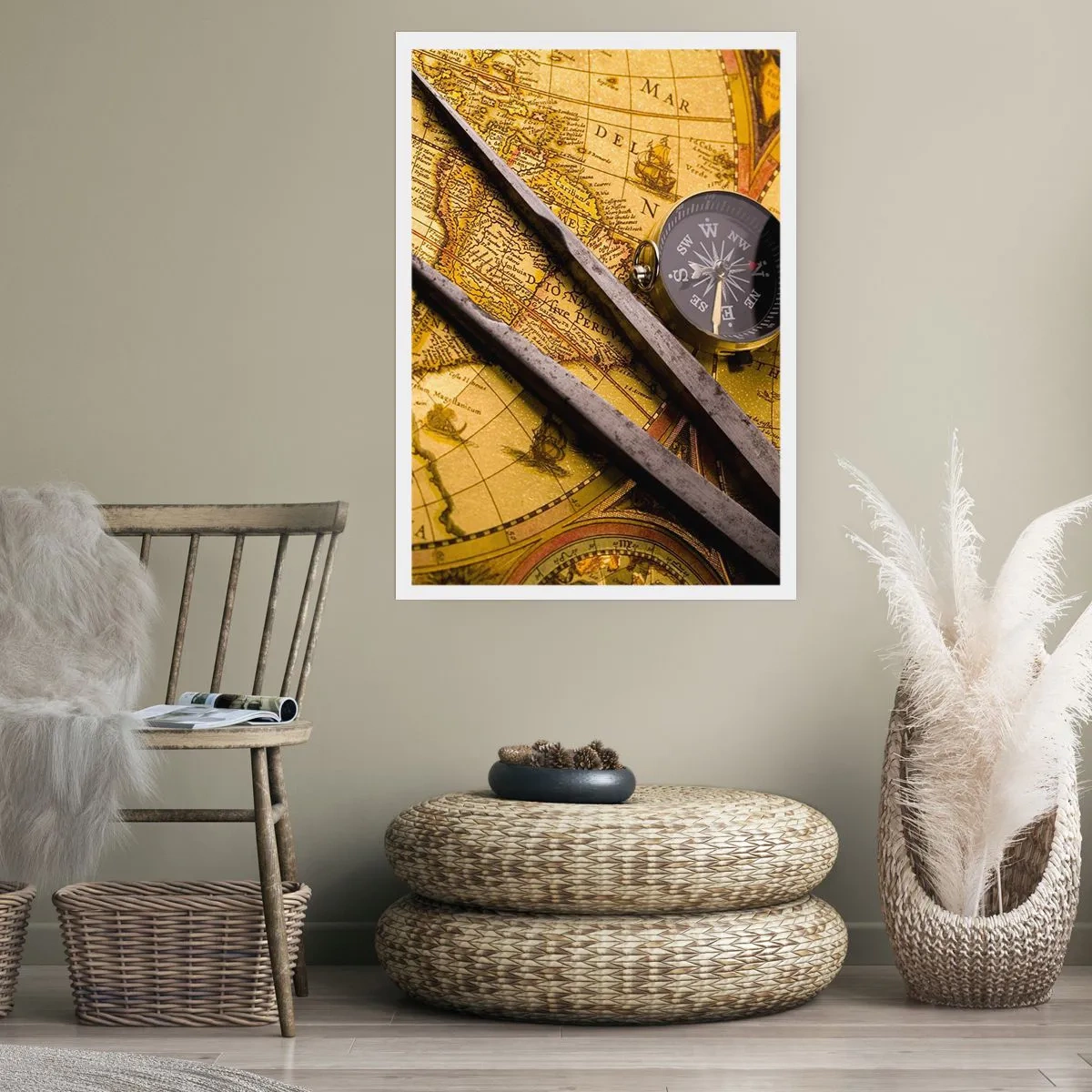 Plakat - Gdze te skarby? - 70x100 cm