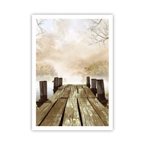 Plakat - Łagodny smutek jesieni - 70x100 cm