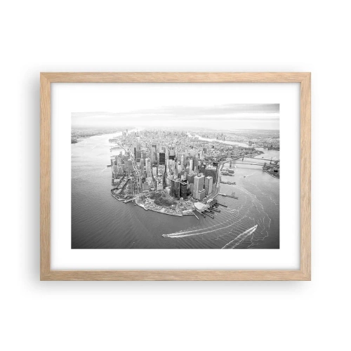 Plakat w ramie jasny dąb - Jak nie pokochać? - 40x30 cm