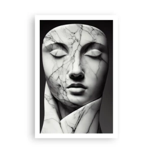 Plakat - Marmurowe kształty - 61x91 cm
