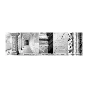 Fototapeta Próbka Standard Eco - A dokąd to…? - Architektura, Sztuka, Czarno-Biały - 100x30 cm