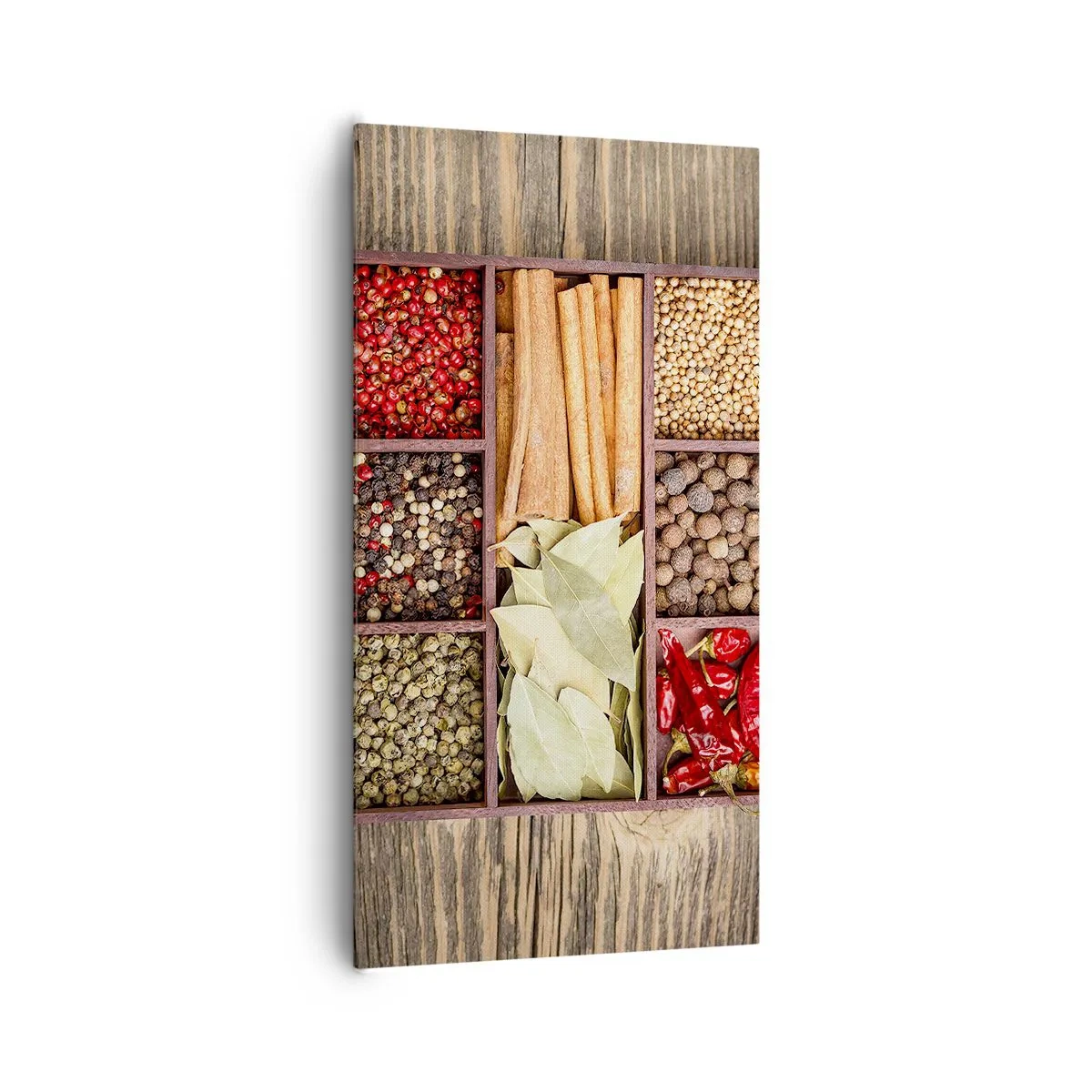 Obraz na płótnie - Porządek kształtów, bukiet aromatów - 65x120 cm