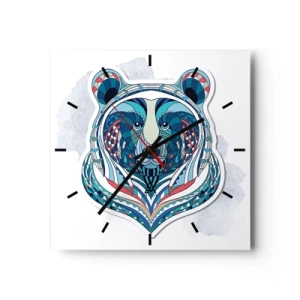 Zegar ścienny - Eviva Grenlandia! - 40x40 cm