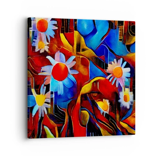 Obraz na płótnie - Kolory życia - 30x30 cm