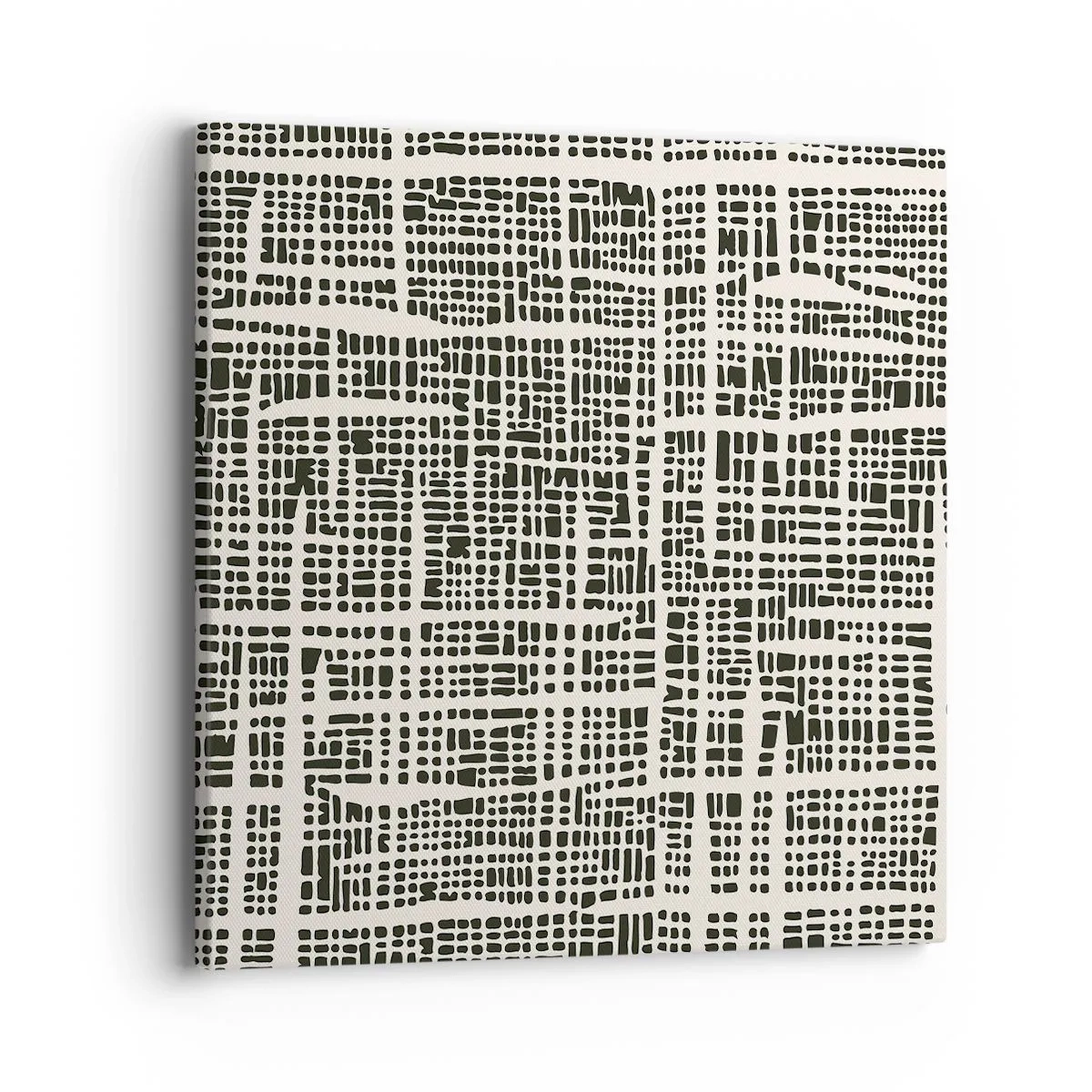 Obraz na płótnie - Kompozycja utkana - 40x40 cm