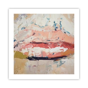 Plakat - Budzi zmysły - 50x50 cm