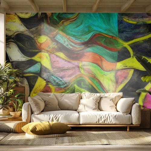 Fototapeta Premium Canvas - Ruch to życie - Abstrakcja, Sztuka, Malarstwo - 500x350 cm