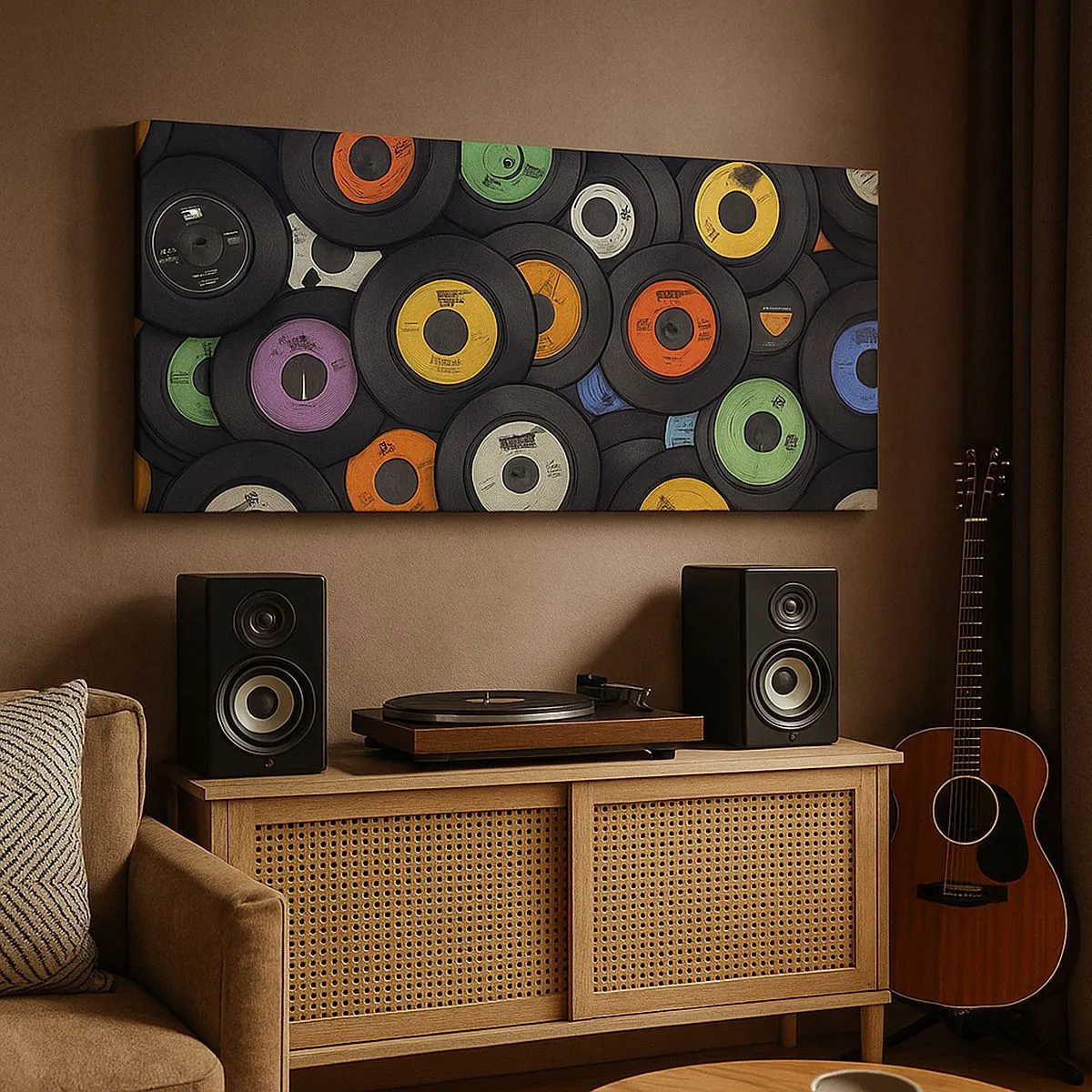 Obraz na płótnie - Kolory klasyki - 100x40 cm