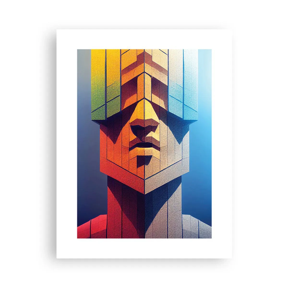 Plakat - Człowiek z zasadami - 30x40 cm