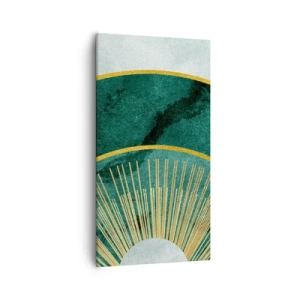 Obraz na płótnie - Inny układ słoneczny - 55x100 cm