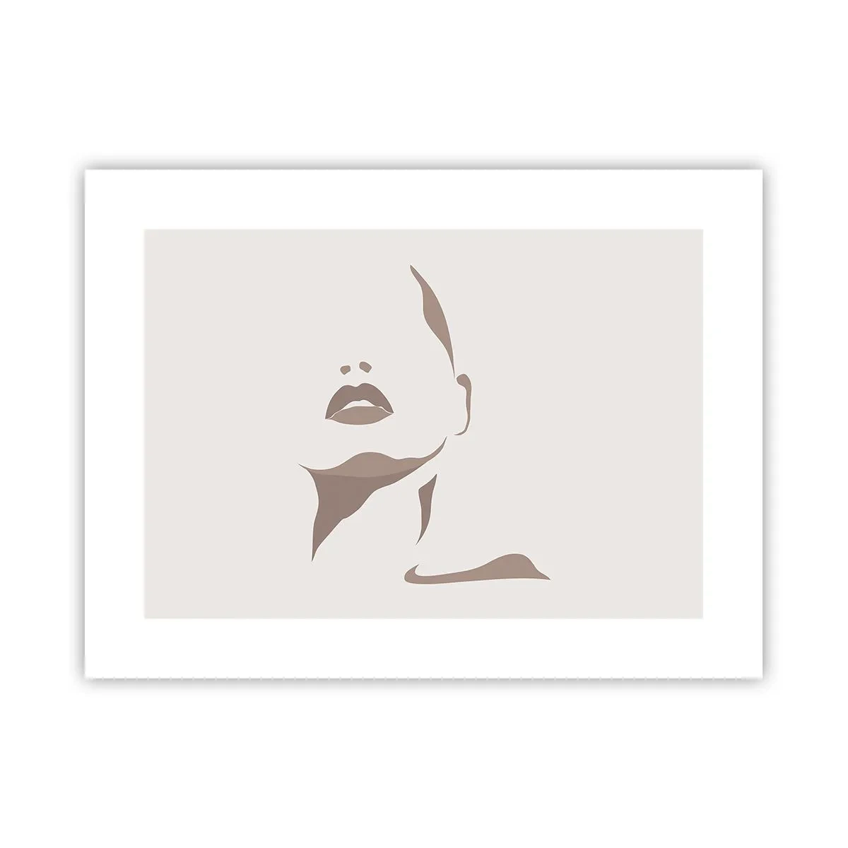 Plakat - Stworzona ze światła i cienia - 40x30 cm