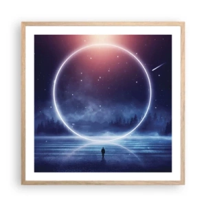Plakat w ramie jasny dąb - Już tu są… - 60x60 cm