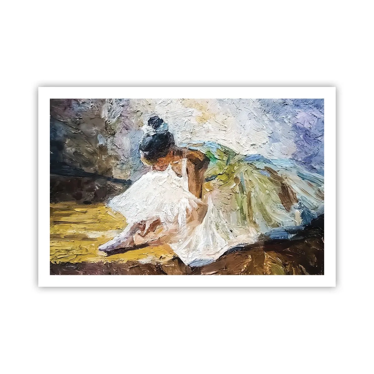 Plakat - Z obrazu Degasa - 91x61 cm