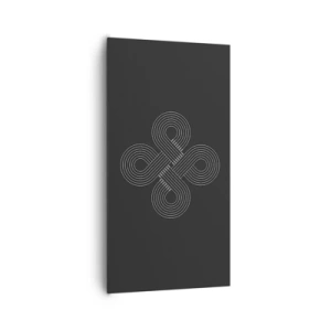 Obraz na płótnie - W duchu celtyckim - 65x120 cm