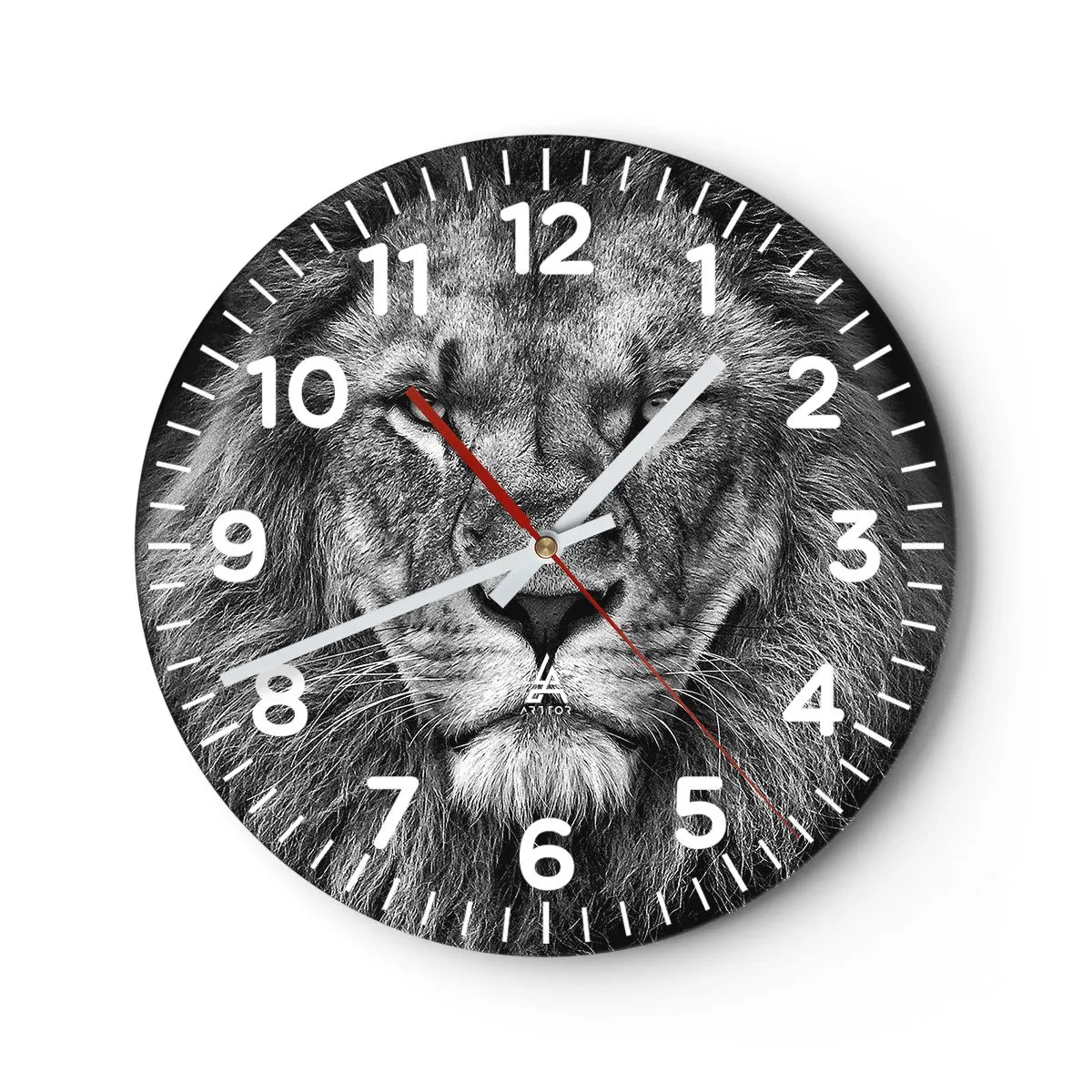 Zegar ścienny - W stroju koronacyjnym - 30x30 cm