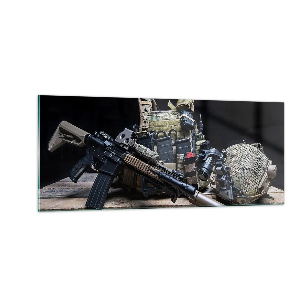 Obraz na szkle - Spocznij! - 100x40 cm