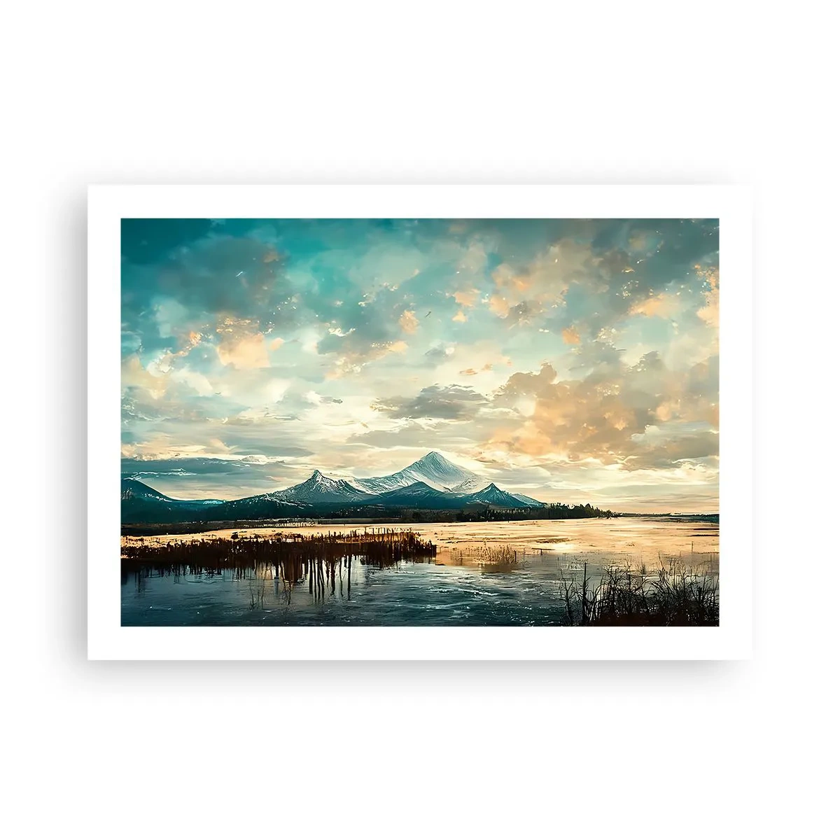 Plakat - Pod opieką nieba - 70x50 cm