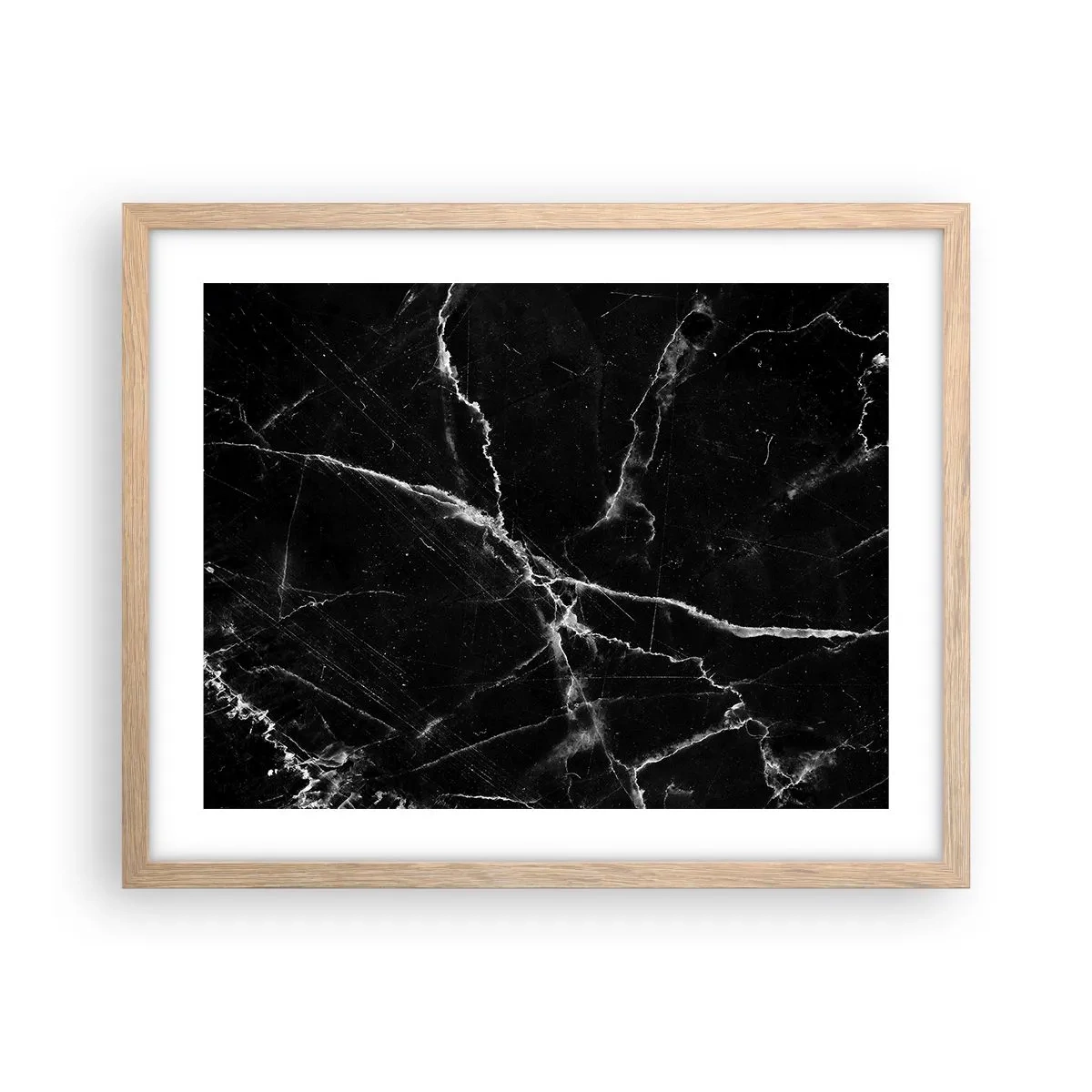 Plakat w ramie jasny dąb - Sekretne życie kamienia - 50x40 cm