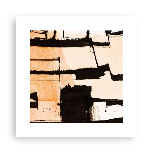 Plakat - Jednak porządek - 30x30 cm