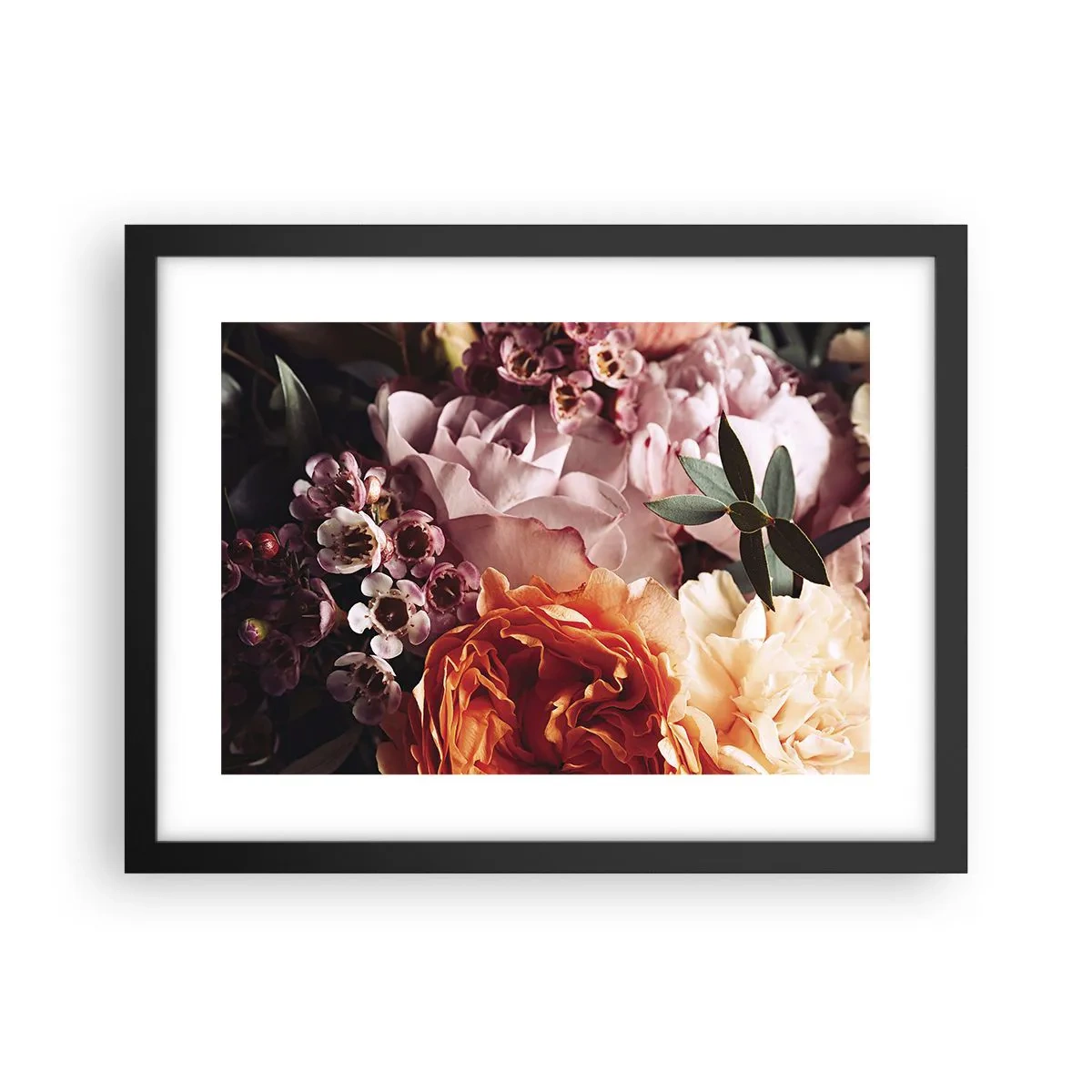 Plakat w czarnej ramie - Otulone pięknem - 40x30 cm