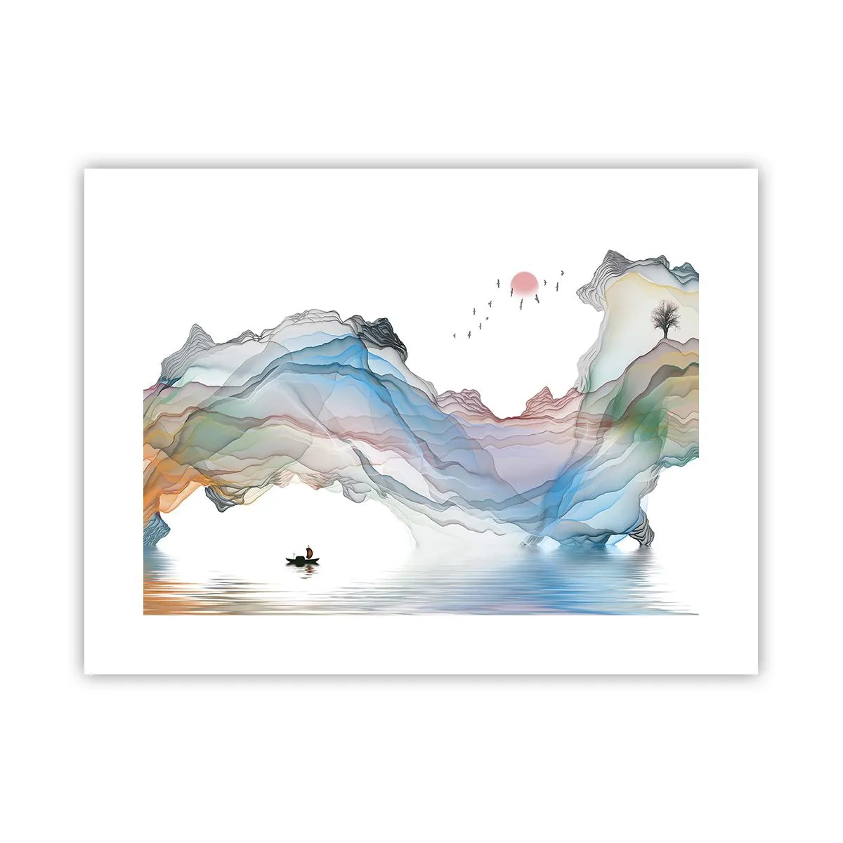 Plakat - Ku kryształowym górom - 40x30 cm