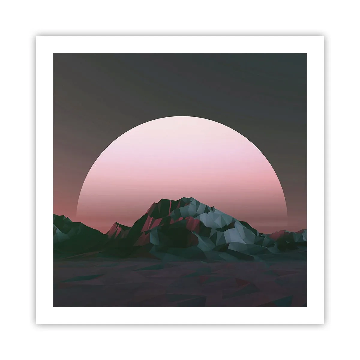 Plakat - W sąsiedniej galaktyce - 60x60 cm