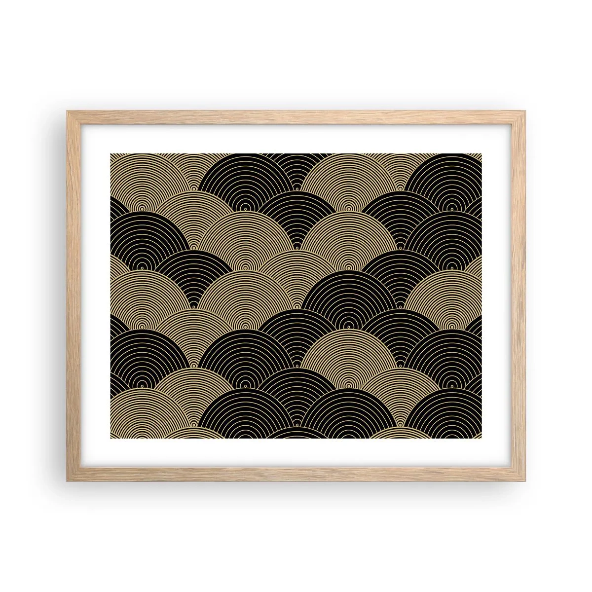 Plakat w ramie jasny dąb - Jedność w wielości - 50x40 cm