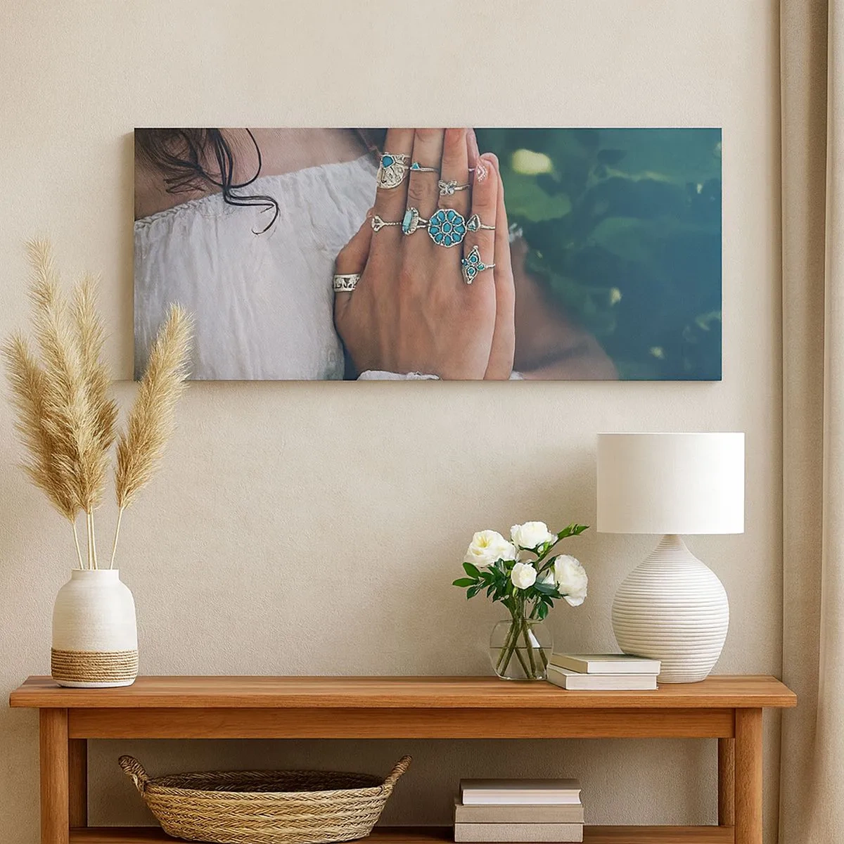 Obraz na płótnie - Witaj w centrum bytu - 100x40 cm