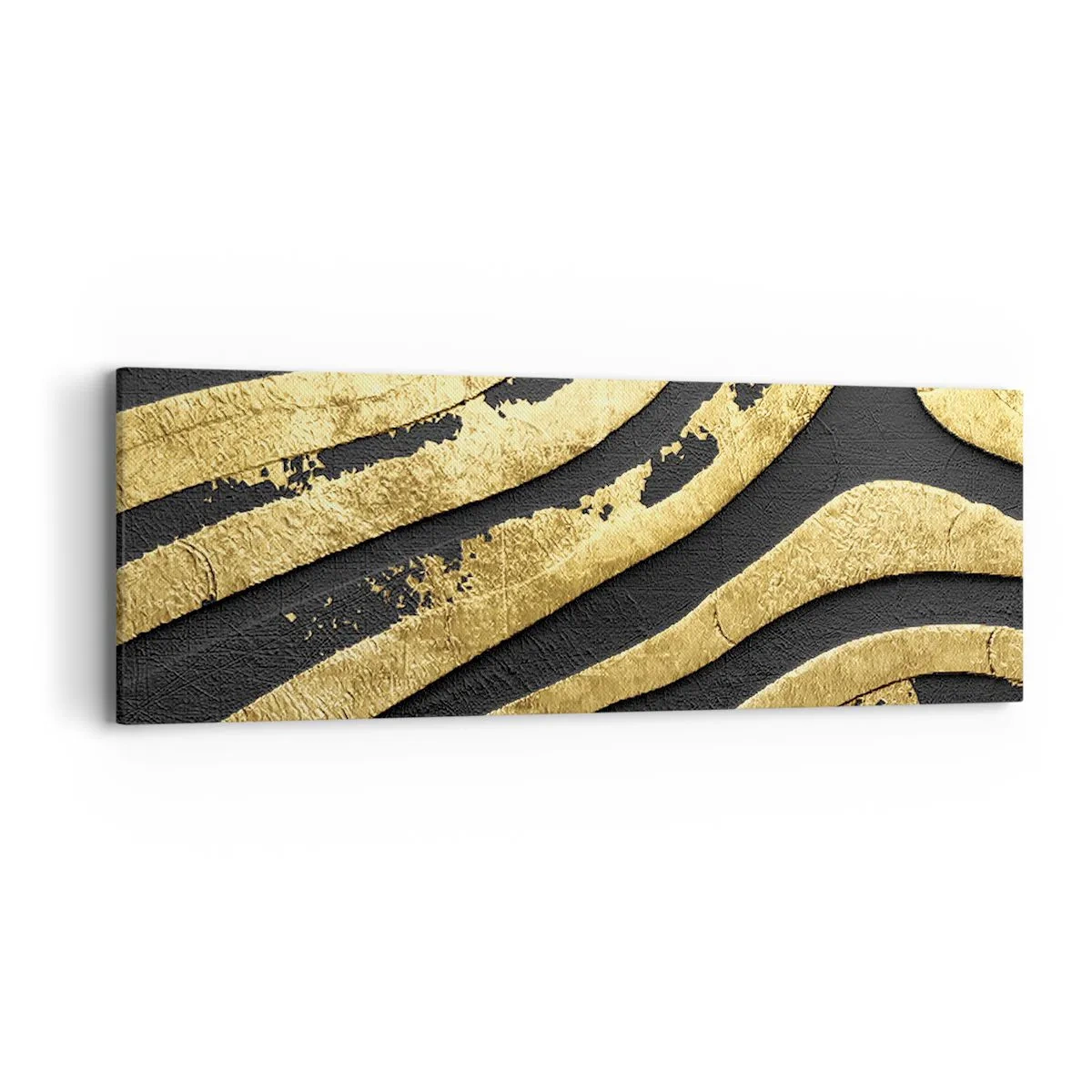 Obraz na płótnie - Wszystko płynie - 90x30 cm