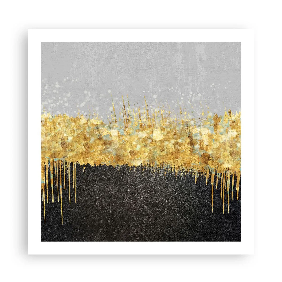 Plakat - W głąb i ku górze - 60x60 cm